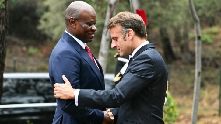 Image à la une de Présidentielle au Gabon : l’appel téléphonique de Macron à Oligui Nguema