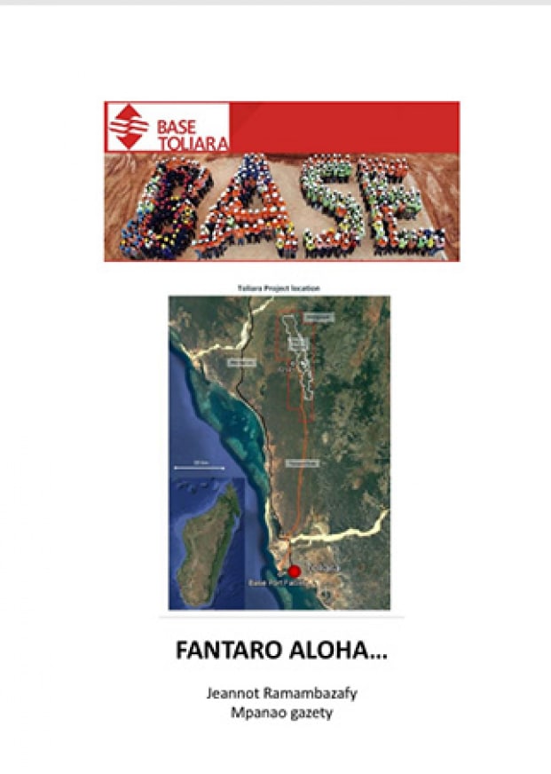 Image à la une de Base Toliara « Fantaro aloha… » – Jeannot Ramambazafy dévoile les dessous du secteur minier