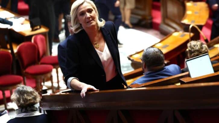 Image à la une de Près d’un Français sur deux souhaite que Le Pen candidate à l’Elysée, selon un sondage