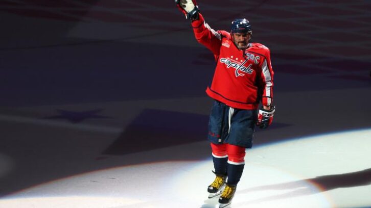Image à la une de NHL: Ovechkin égale le record du nombre de buts en NHL de Gretzky