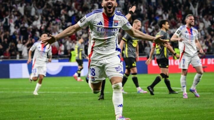 Image à la une de Ligue 1 : Lyon bat Lille et s’accroche à son objectif de Ligue des Champions