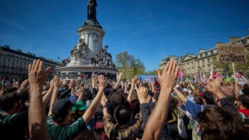 Image à la une de A République, des militants de gauche contre le RN et pour “soutenir la justice”