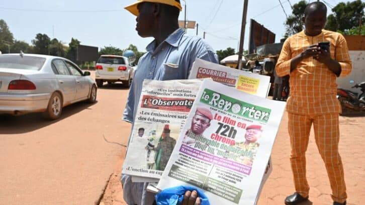 Image à la une de Burkina: la junte appelle à ne pas commenter les publications faisant “l’apologie du terrorisme”