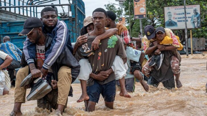 Image à la une de Inondations à Kinshasa: le président Tshisekedi essuie la colère des habitants