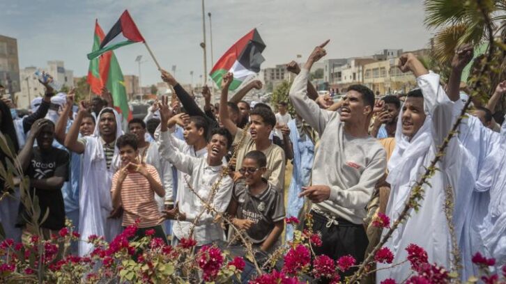 Image à la une de Mauritanie: grève très suivie et manifestation à Nouakchott contre “le génocide à Gaza”