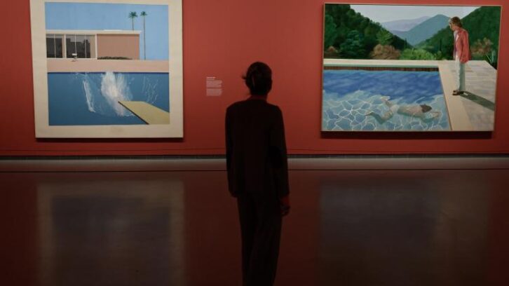 Image à la une de A Paris, l’oeuvre gigantesque et frémissante de vie de David Hockney