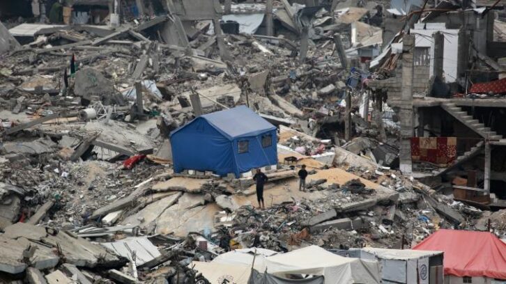 Image à la une de Dans la bande de Gaza sous les bombes, la peur, les cris et le désespoir
