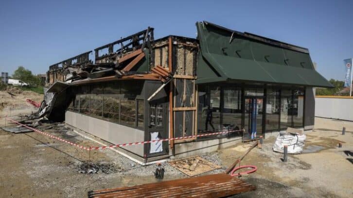 Image à la une de L’incendie d’un McDonald’s près de Toulouse d’origine “criminelle”, selon le parquet