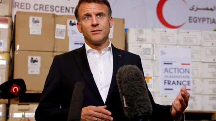 Image à la une de La France pourrait reconnaître l’Etat palestinien “en juin”, dit Macron