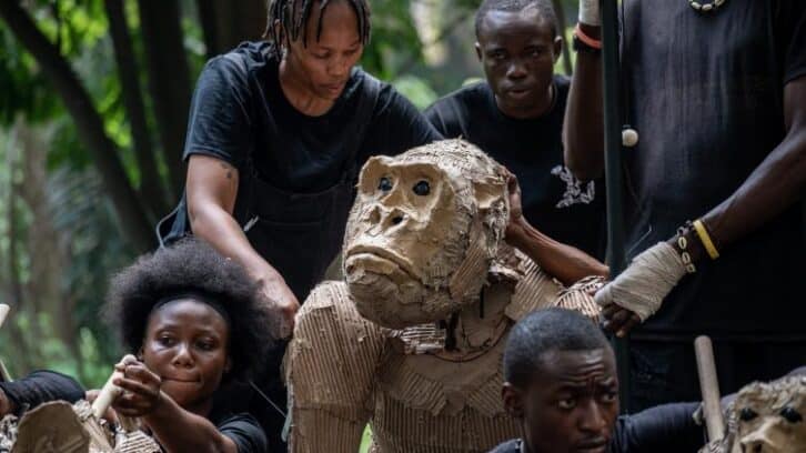 Image à la une de RDC: “The Herds”, un troupeau de marionnettes en marche pour le climat