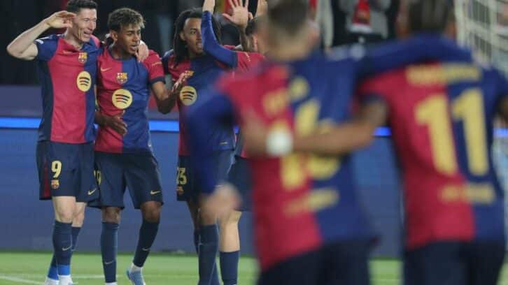 Image à la une de C1: le FC Barcelone corrige Dortmund et se rapproche des demi-finales