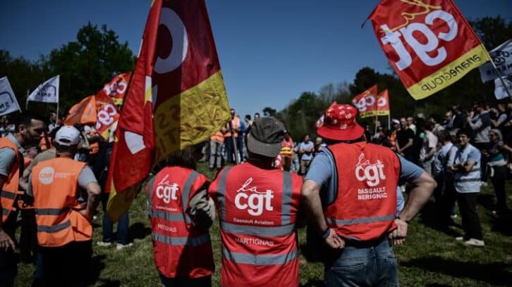 Image à la une de Défense: mobilisation chez Thales, Dassault et ArianeGroup pour le “partage des richesses”