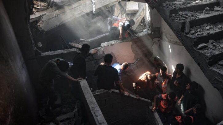 Image à la une de A Gaza, la Défense civile annonce dix morts dont sept enfants dans une frappe israélienne