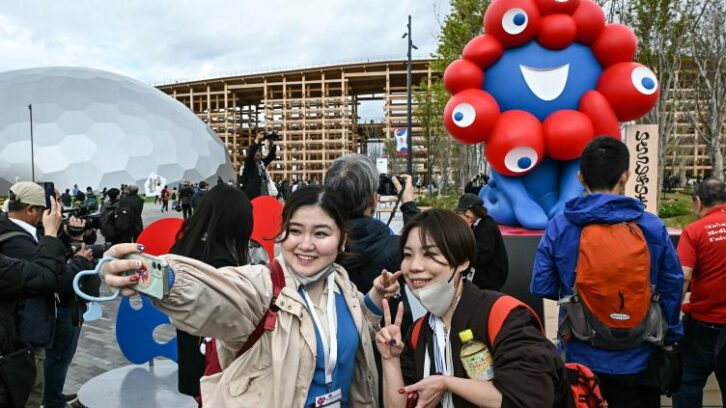 Image à la une de Coup d’envoi de l’Expo universelle d’Osaka, rendez-vous futuriste d’un monde fracturé