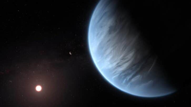 Image à la une de Des “indices” liés à la vie détectés sur une exoplanète
