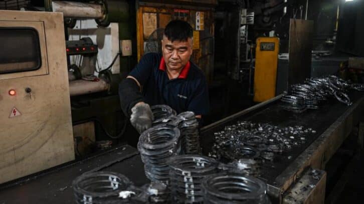 Image à la une de Le coeur industriel de la Chine fébrile face aux taxes de Trump