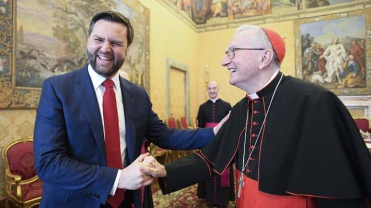 Image à la une de Vance reçu au Vatican après les critiques du pape sur la politique migratoire américaine