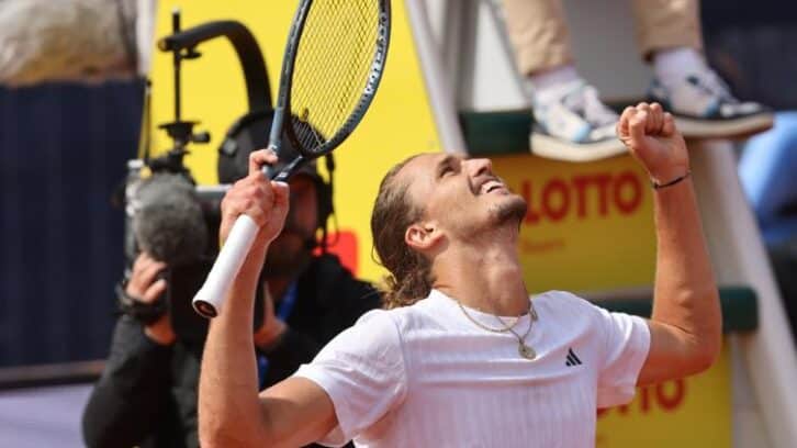Image à la une de Tennis: Zverev s’offre un 24e titre sur le circuit à Munich pour son anniversaire