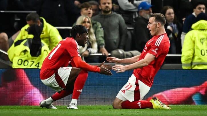 Image à la une de Angleterre: Ligue des champions dans le viseur pour Forest, victorieux à Tottenham