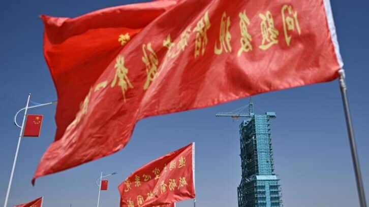 Image à la une de La Chine envoie un nouvel équipage vers sa station spatiale