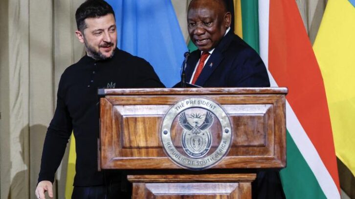 Image à la une de En recevant Zelensky, l’Afrique du Sud change son cap jugé prorusse