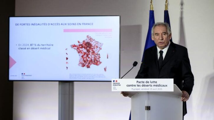 Image à la une de Bayrou prescrit deux jours par mois imposés aux médecins dans les déserts médicaux