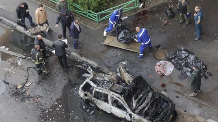 Image à la une de Un général russe tué dans l’explosion d’une voiture près de Moscou