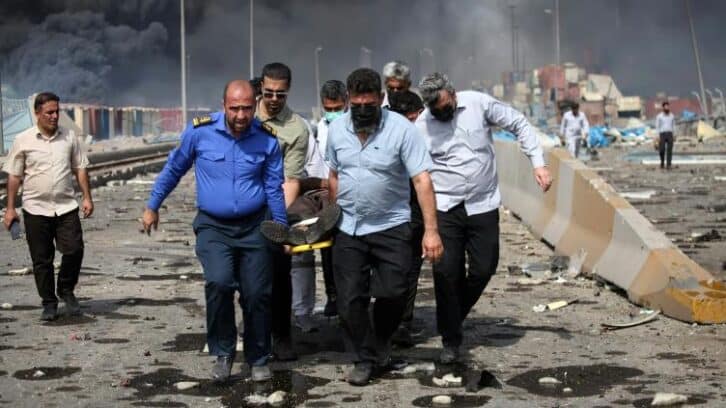 Image à la une de Une explosion dévastatrice dans le principal port d’Iran fait 25 morts et 800 blessés