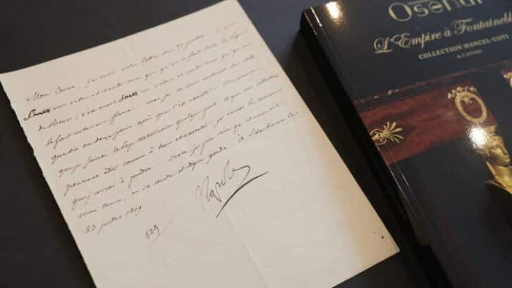 Image à la une de Une lettre de Napoléon sur l’arrestation du pape Pie VII vendue 26.360 euros