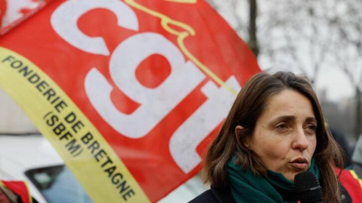 Image à la une de Travail le 1er mai: “pas question” pour Sophie Binet (CGT)