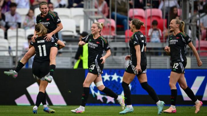 Image à la une de C1 féminine: Lyon tombe de haut face à Arsenal
