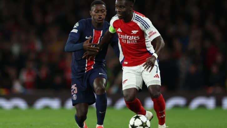 Image à la une de C1: Arsenal-PSG, des duels aux quatre coins de l’affiche
