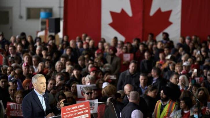 Image à la une de Le Canada vote après une campagne à l’ombre de Trump