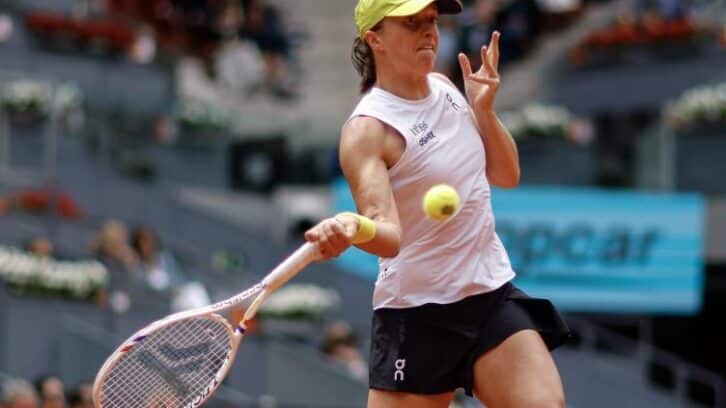 Image à la une de Tennis/Madrid: Swiatek en demies après un trou d’air contre Keys