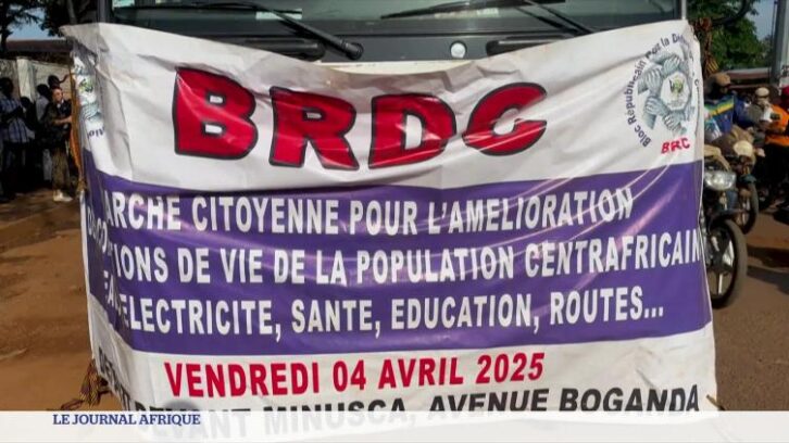 Image à la une de Centrafrique : mobilisation de l’opposition à Bangui