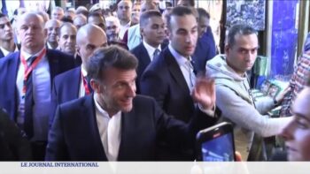 Image à la une de Emmanuel Macron en visite officielle en Egypte
