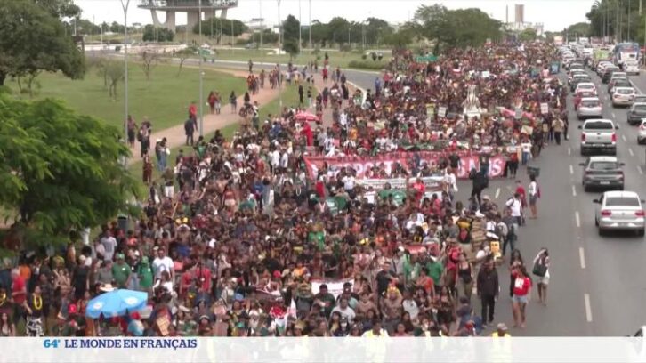 Image à la une de Brésil : les revendications des autochtones d’Amazonie et d’Océanie