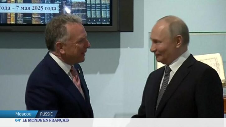 Image à la une de Russie : l’émissaire de Donald Trump a rencontré Vladimir Poutine