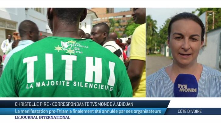 Image à la une de Côte d’Ivoire : la manifestation pro-Thiam finalement annulée par ses organisate