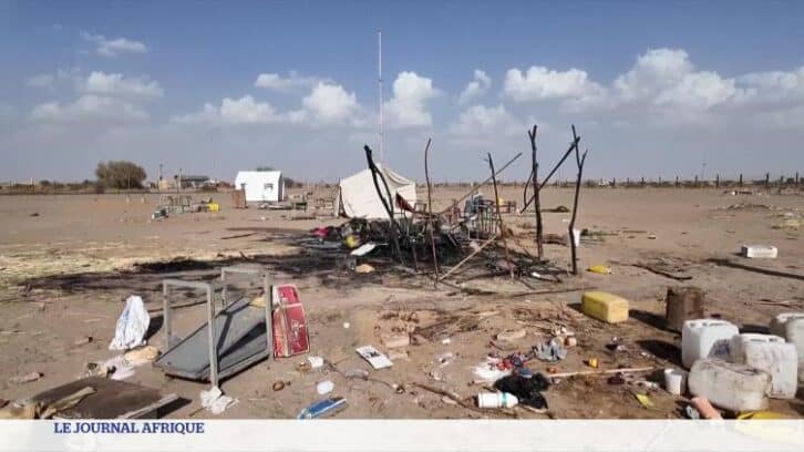 Image à la une de Soudan : chaos après un raid sur un camp de déplacés