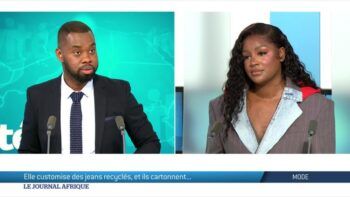 Image à la une de Mode : Nayaroz, ses jeans recyclés cartonnent