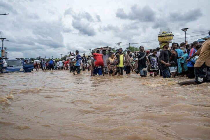 Image à la une de Mégalopole et astroblème, Kinshasa est-elle condamnée aux inondations ?
