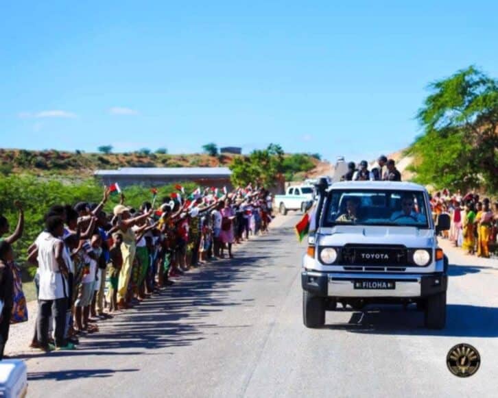 Image à la une de ROUTE NATIONALE 13 – L’axe Ambovombe-Tolagnaro bitumé