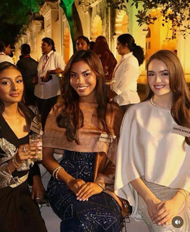Image à la une de Miss Monde 2025 – Cyria Temagnombe dévoile son quotidien en Inde