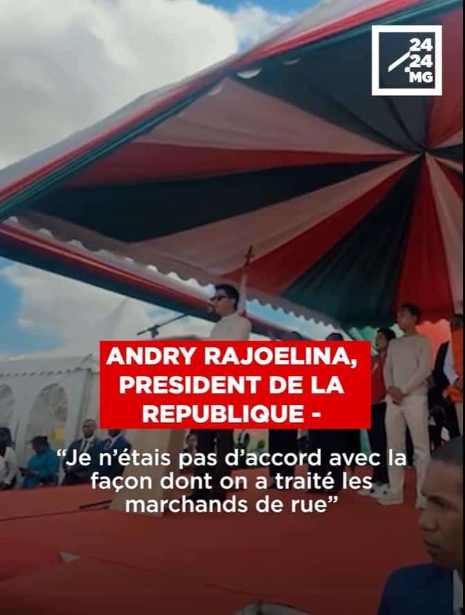 Image à la une de ANDRY RAJOELINA, PRESIDENT DE LA REPUBLIQUE – “Je n’étais pas d’accord avec la façon dont on a traité les marchands de rue”