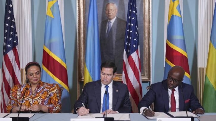 Image à la une de RDC–Rwanda : que sait-on du projet de Trump pour mettre fin à la guerre dans l’Est du Congo ? ?