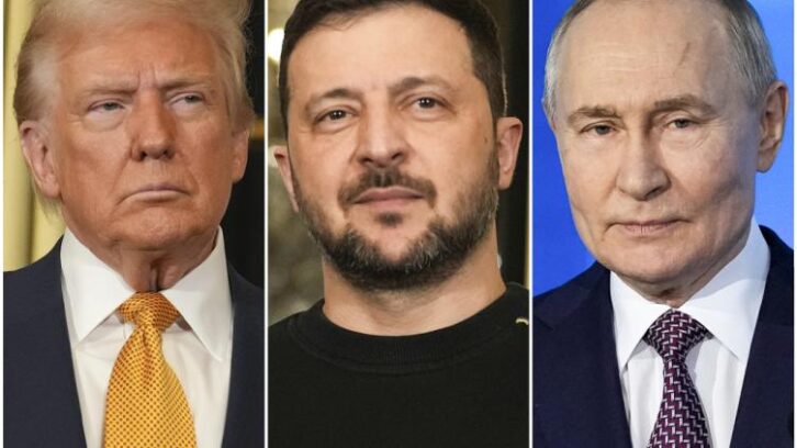 Image à la une de Appel à Poutine: Trump annonce des négociations mais pas de cessez-le-feu en Ukraine