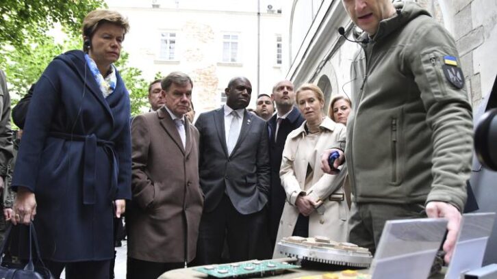 Image à la une de Réunion de ministres européens sur l’Ukraine après l’ultimatum sur un cessez-le-feu