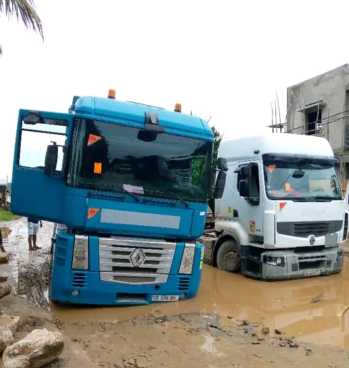 Image à la une de INFRASTRUCTURE ROUTIÈRE – Des portions de la RN2 impraticables