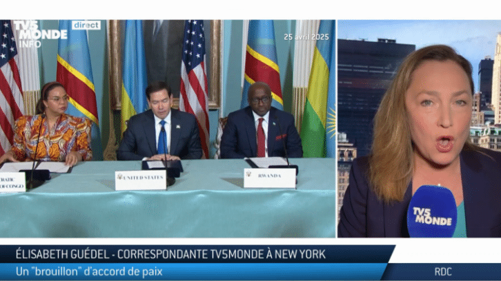 Image à la une de RDC : un avant-projet d’accord de paix étudié à Washington